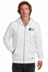 New Era Comeback Fleece Full-Zip Hoodie with embroidered MedSpa Logo